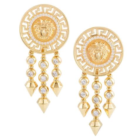 versace ireland|versace clip on earrings.